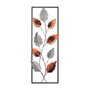 Wallity Fagus Escultura de Pared de Metal Multicolor